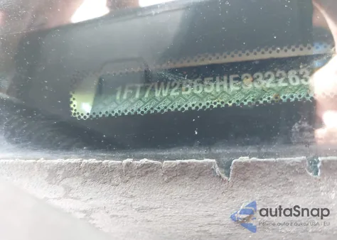 2017 Ford F-250 Xl from USA, damaged, VIN 1FT7W2B65HEC32263